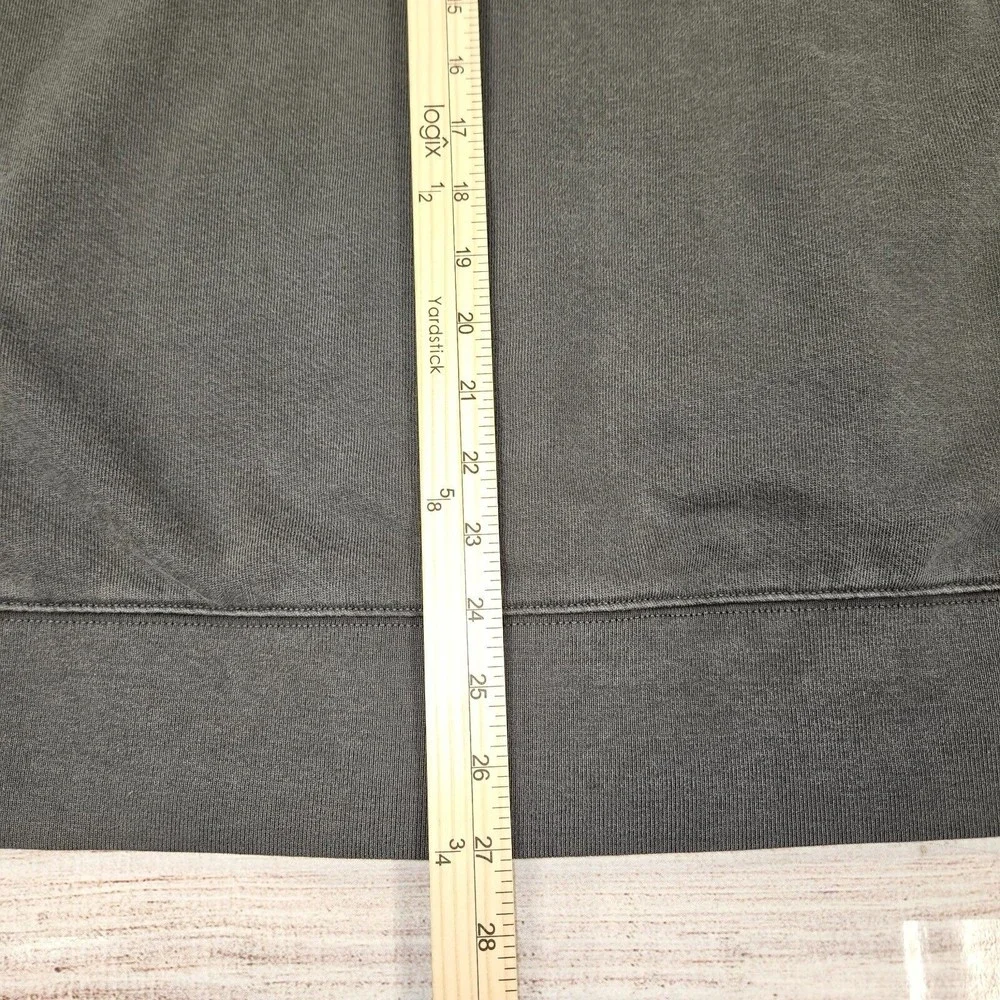 Men's Madewell Gray Zip Up Cotton Sweater Size XL